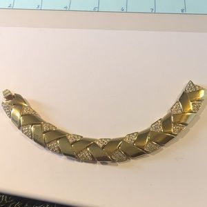 Vintage Joan Rivers  bracelet rhinestones